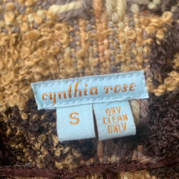 Cynthia Rose Women's Knit Tweed Blazer - Picture 5 of 5